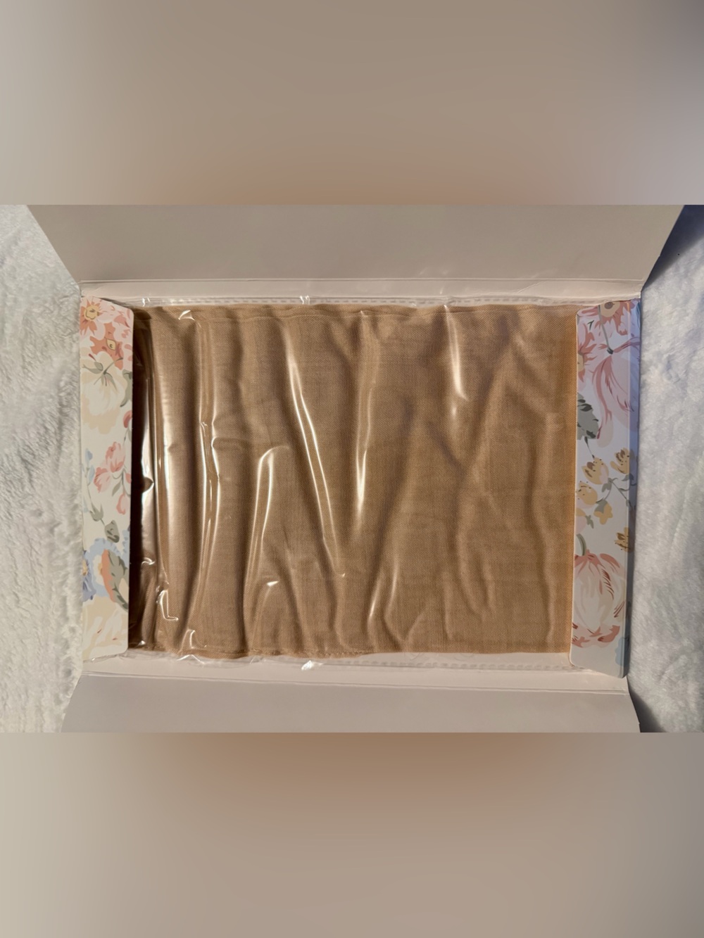 Yifang Hijab Neutral Tan NEW